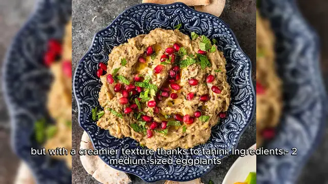 Video thumbnail for Mutabal (Egg Plant) Recipe