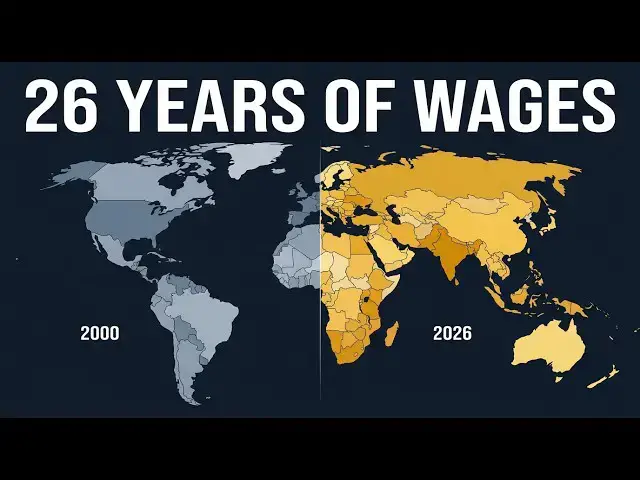 Video thumbnail for Median Wages by Country, 2000 to 2026