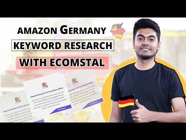 Video thumbnail for Keyword Research Tool for Amazon Germany Sellers | EcomStal