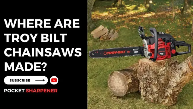 'Video thumbnail for Where are troy bilt chainsaws made?'