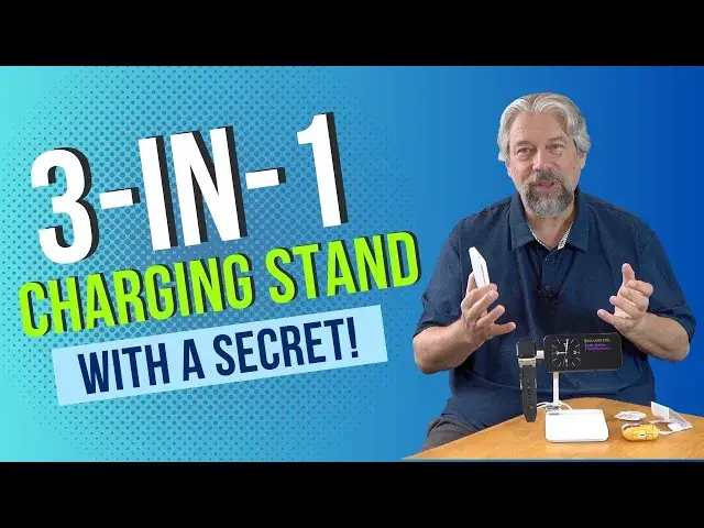 'Video thumbnail for Scosche MagicMount Base Pro 3-in-1 MagSafe Wireless Charging Stand - DEMO & REVIEW'