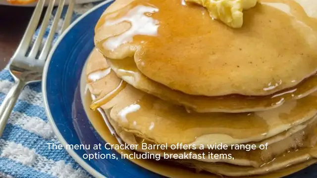 Video thumbnail for cracker barrel menu Price