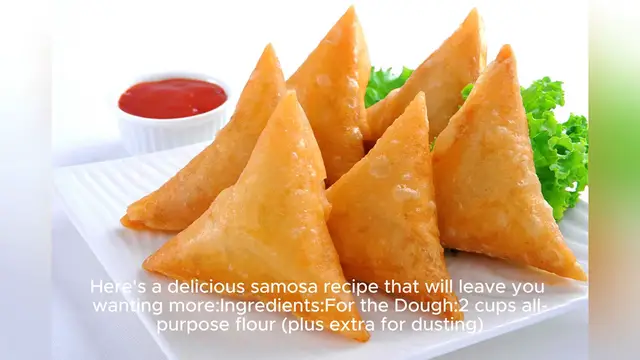 Video thumbnail for samosa recipe