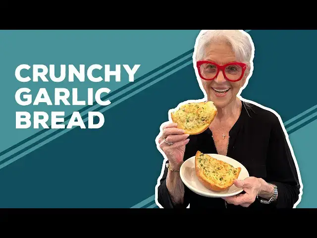 Video thumbnail for Love & Best Dishes: Crunchy Garlic Bread Recipe | Garlic Butter Spread Recipe for Bread in Air Fryer