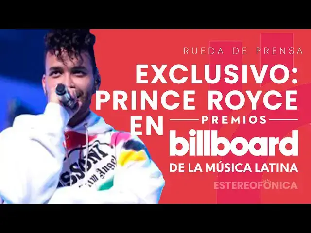 Video thumbnail for Prince Royce nos cuenta desde los Billboard sobre su nominación y su música