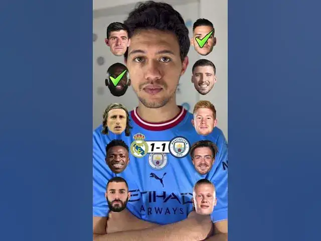 'Video thumbnail for Real Madrid VS Manchester City#football #ucl #realmadrid #manchestercity #premierleague #laliga'