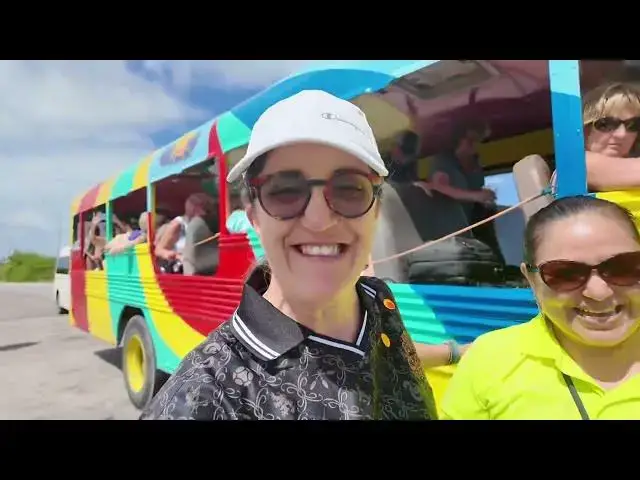 Video thumbnail for NCL Gem Day 5 | Discovering Curaçao’s Beauty on an Open-Air Bus Tour! 🌊✨