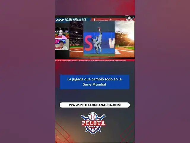 Video thumbnail for La jugada que cambió todo en la Serie Mundial