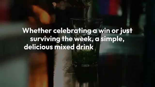Video thumbnail for A Perfect Mixed Drink Recipe for Any Occasion