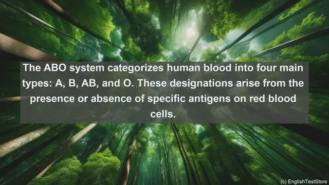 Video thumbnail for Abo system in science  definition and examples