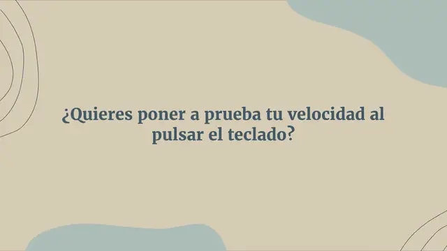 Video thumbnail for Prueba de clics en el teclado | Clics por segundo CPS