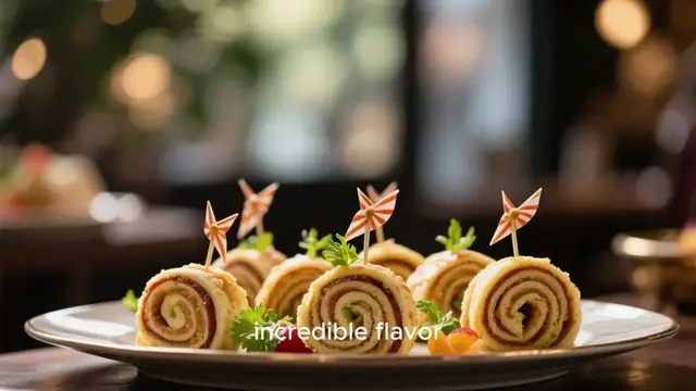 Video thumbnail for Juicy beef pinwheels packed with bold flavors.