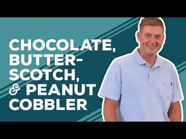 Video thumbnail for Love & Best Dishes: Chocolate, Butterscotch & Peanut Cobbler Recipe