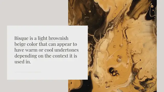 Video thumbnail for Is Bisque a warm or cool color?