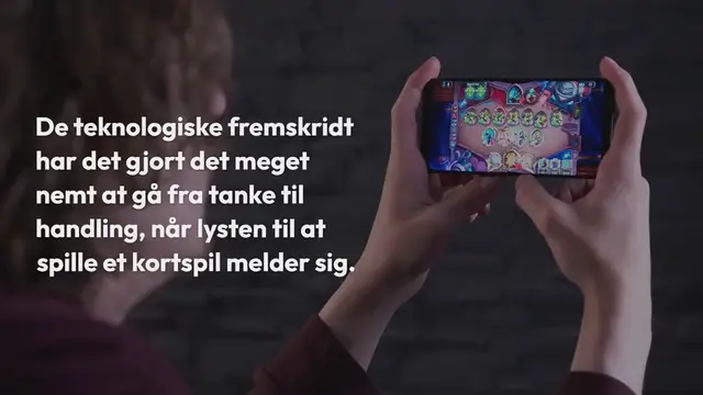 Video thumbnail for Kortspil er bedre online