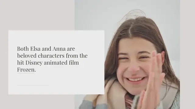 Video thumbnail for Does Elsa or Anna have blonde hair?