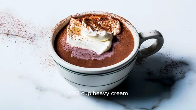 Video thumbnail for hot chocolate recipe