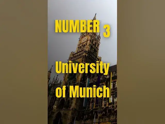 Video thumbnail for 5 Best Medical Schools in Germany #studyabroad #university #germany