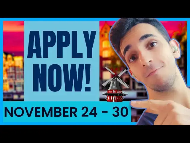 Video thumbnail for Currently Open Scholarships for International Students | November 24 - 30
