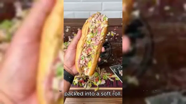 Video thumbnail for Chopped Sandwich Recipe