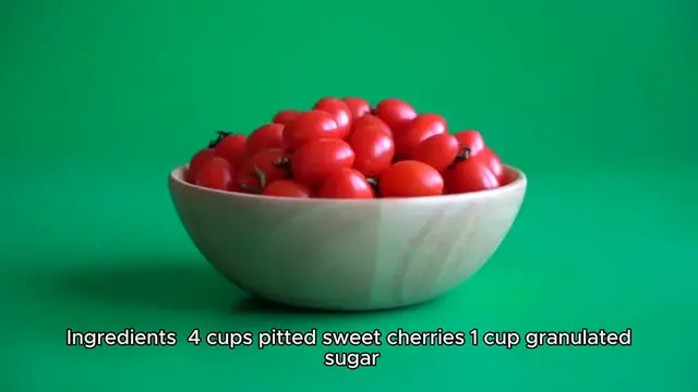 Video thumbnail for cherry pie filling recipe