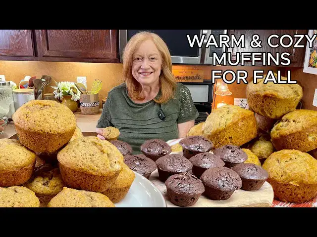 Video thumbnail for LOTS OF WARM COZY MUFFINS FOR FALL