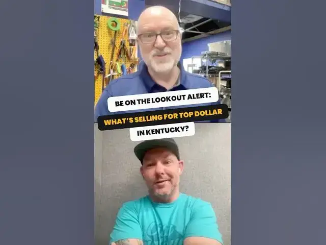 Video thumbnail for Whats Selling for Top Dollar in Kentucky? #BOLOAlert #shorts