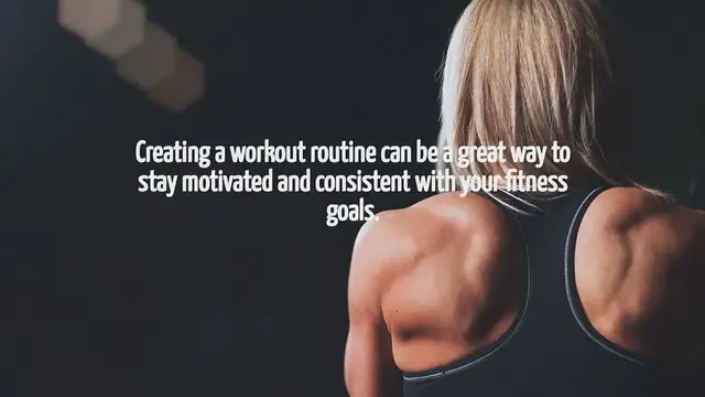 Video thumbnail for How To Create A Workout Routine