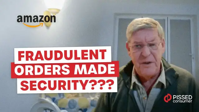 Video thumbnail for Fraudulent Order Made. Amazon Reviews | PissedConsumer