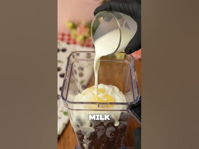 Video thumbnail for 5-Ingredient Black Cherry Greek Yogurt Ice Cream | No Ice Cream Maker #easyrecipe