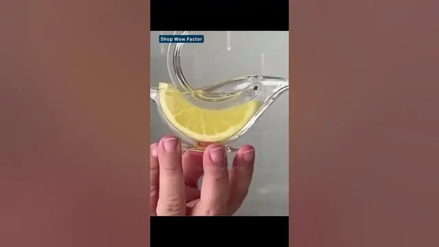 Video thumbnail for Fresh Squeezed Delight: Lemon Cute Mini Squeezer | Link is in Description | #shopping #shorts