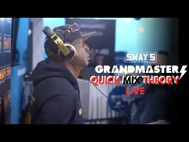 Video thumbnail for Exclusive: Grandmaster Flash Demonstrates The Quick Mix Theory Live | SWAY’S UNIVERSE