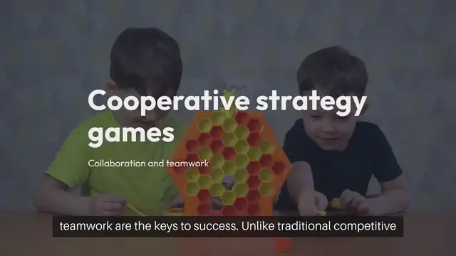 Video thumbnail for Cooperative Strategy Games