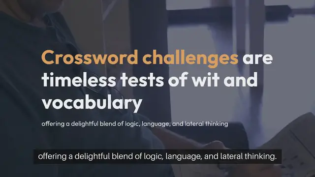 Video thumbnail for Crossword Challenges