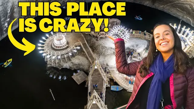 Video thumbnail for UNDERGROUND THEME PARK IN ABANDONED MINE!! | Turda Salt Mine | Salina Turda, Romania🇷🇴
