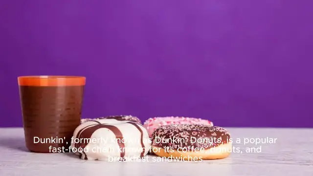 Video thumbnail for dunkin donuts menu Price