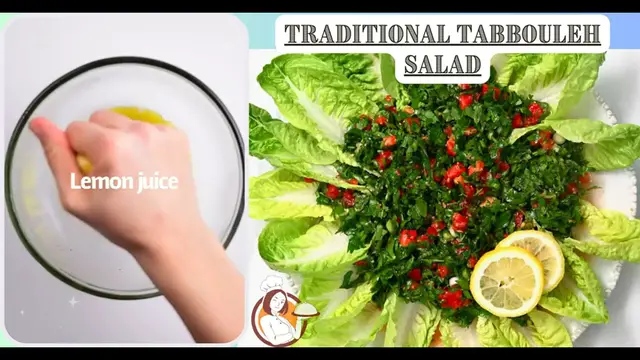 Video thumbnail for Traditional Tabbouleh Salad