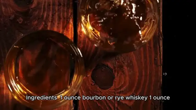 Video thumbnail for boulevardier recipe