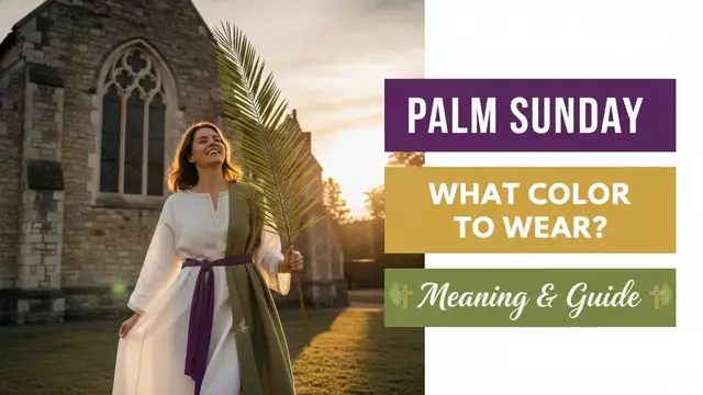 Video thumbnail for What Color to Wear on Palm Sunday? Meaning, Traditions & Dress Guide