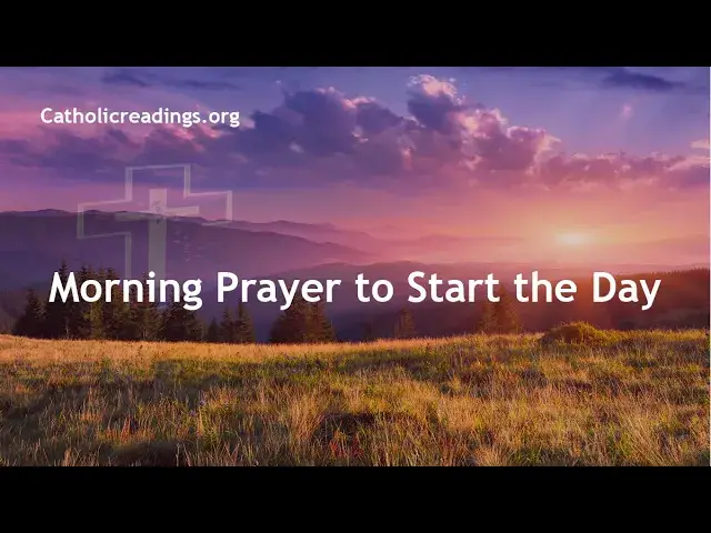Video thumbnail for Morning Prayer to Start the Day