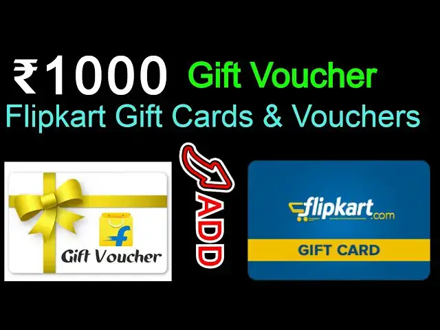 Video thumbnail for 💥Add Flipkart Gift Card/Vouchers to wallet balance | Redeem Flipkart gift card | gift card to wallet