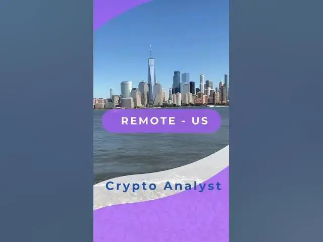 Video thumbnail for Certik's Crypto Analyst role: US-based, remote, full-time in product management #workfromhome #jobs