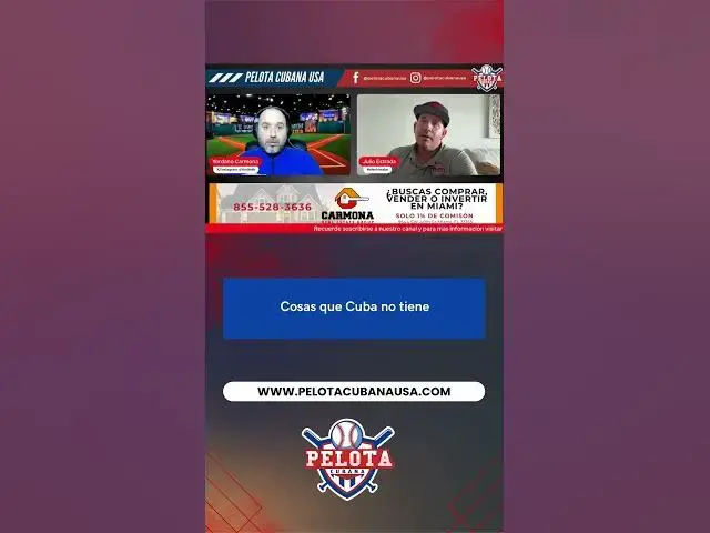 Video thumbnail for El béisbol cubano carece de una ética de trabajo definida