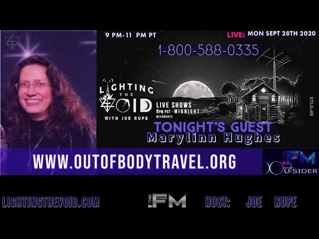 Video thumbnail for Lighting the Void with Joe Rupe and Marilynn Hughes - Out-of-Body Travel 1 of 2