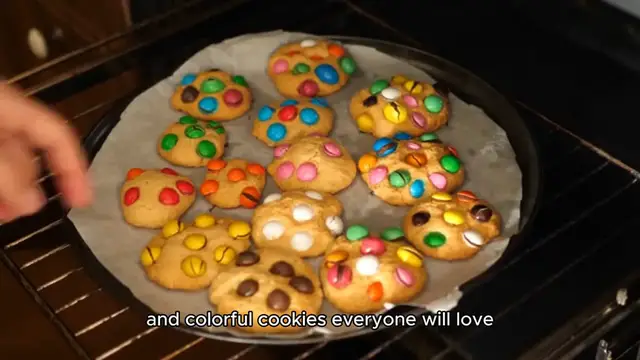 Video thumbnail for m&m cookie recipe