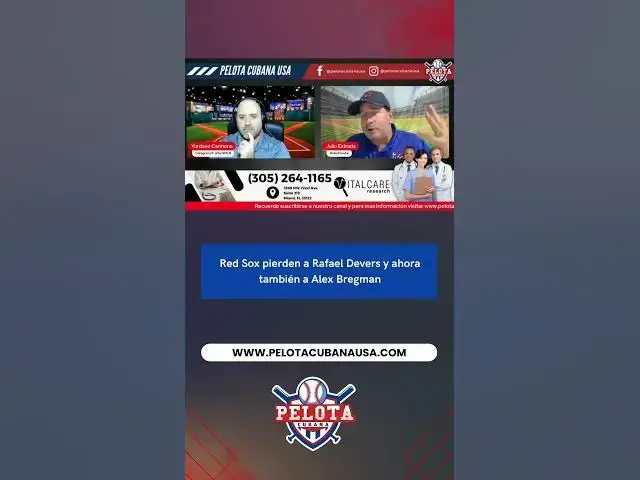 Video thumbnail for Red Sox pierden a Rafael Devers y ahora también a Alex Bregman