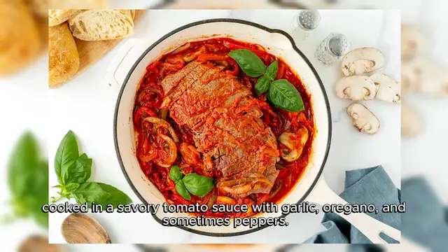 Video thumbnail for Carne pizzaiola Recipe