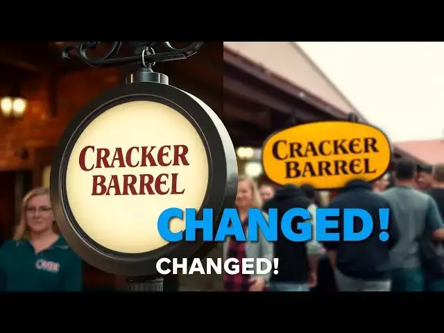 Video thumbnail for Cracker Barrel's Stock Tanks, Loses $94M in Value After Rebrand