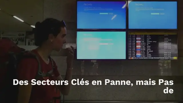 Video thumbnail for Panne Informatique Géante : Quels sont les sites français impactés ?