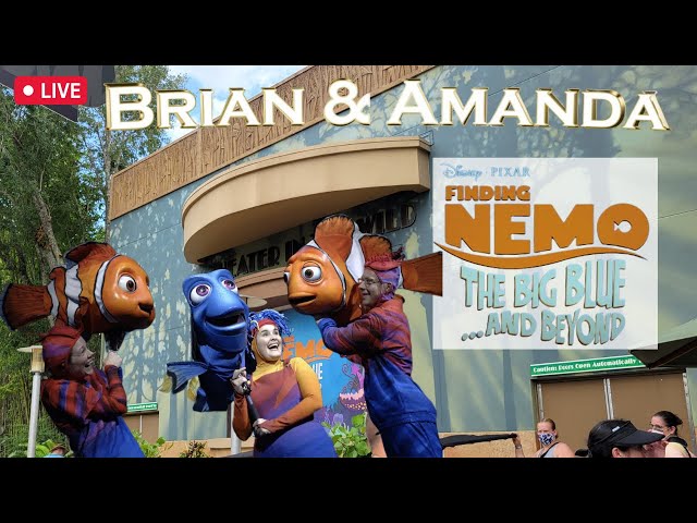 Video thumbnail for Finding Nemo: The Big Blue.. and Beyond - FULL SHOW - 2022 - Walt Disney World - Animal Kingdom